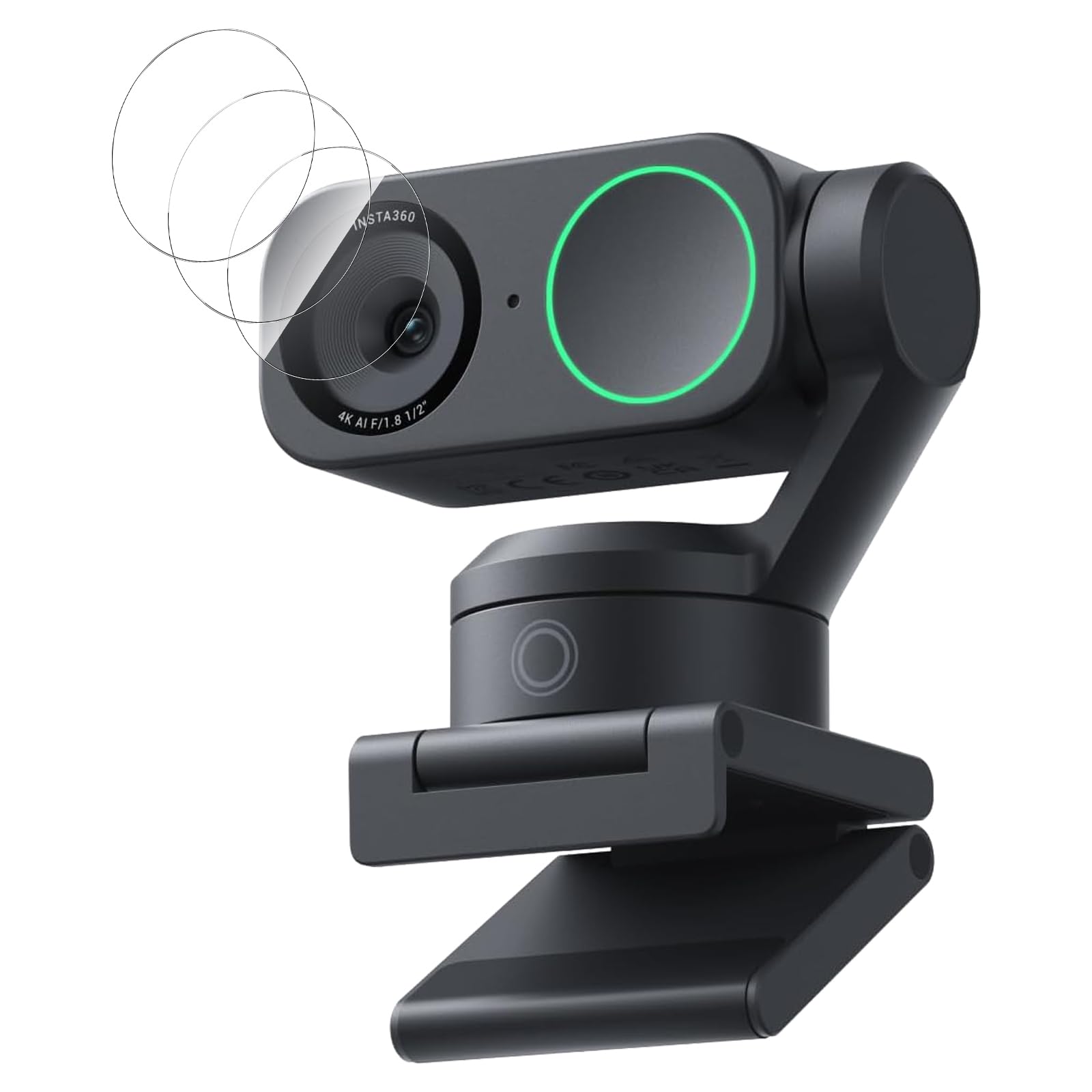 【送料無料】【3枚入り】対応 Insta360 Link 2/2C カメラフィルム 強化ガラス 日本旭硝子製 Greerass ..