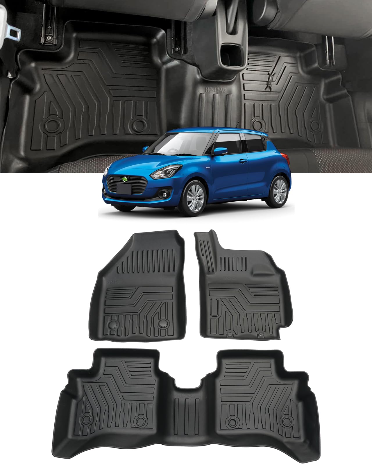 【送料無料】Cartist スズキ スイフト スイフトスポーツ ZC33S型 フロアマット カーマット SWIFT SWIFT..