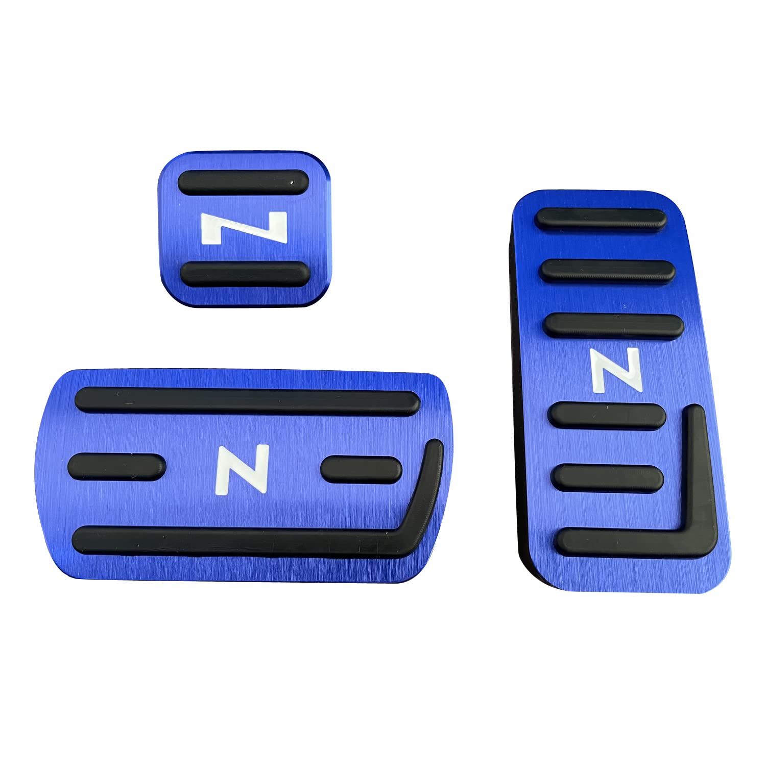【送料無料】N-BOXペダルカバー Nacalikeey ホンダ ペダルカバー NBOXブレーキペダル Honda Nシリーズ nboxアルミ ペダル 全NBOX車種対応NBOX JF1-JF9 車用Nワン JG1/JG2スポーツペダル似合う N-ONE/N-WGN/Nbox車種 3点セット (青い)