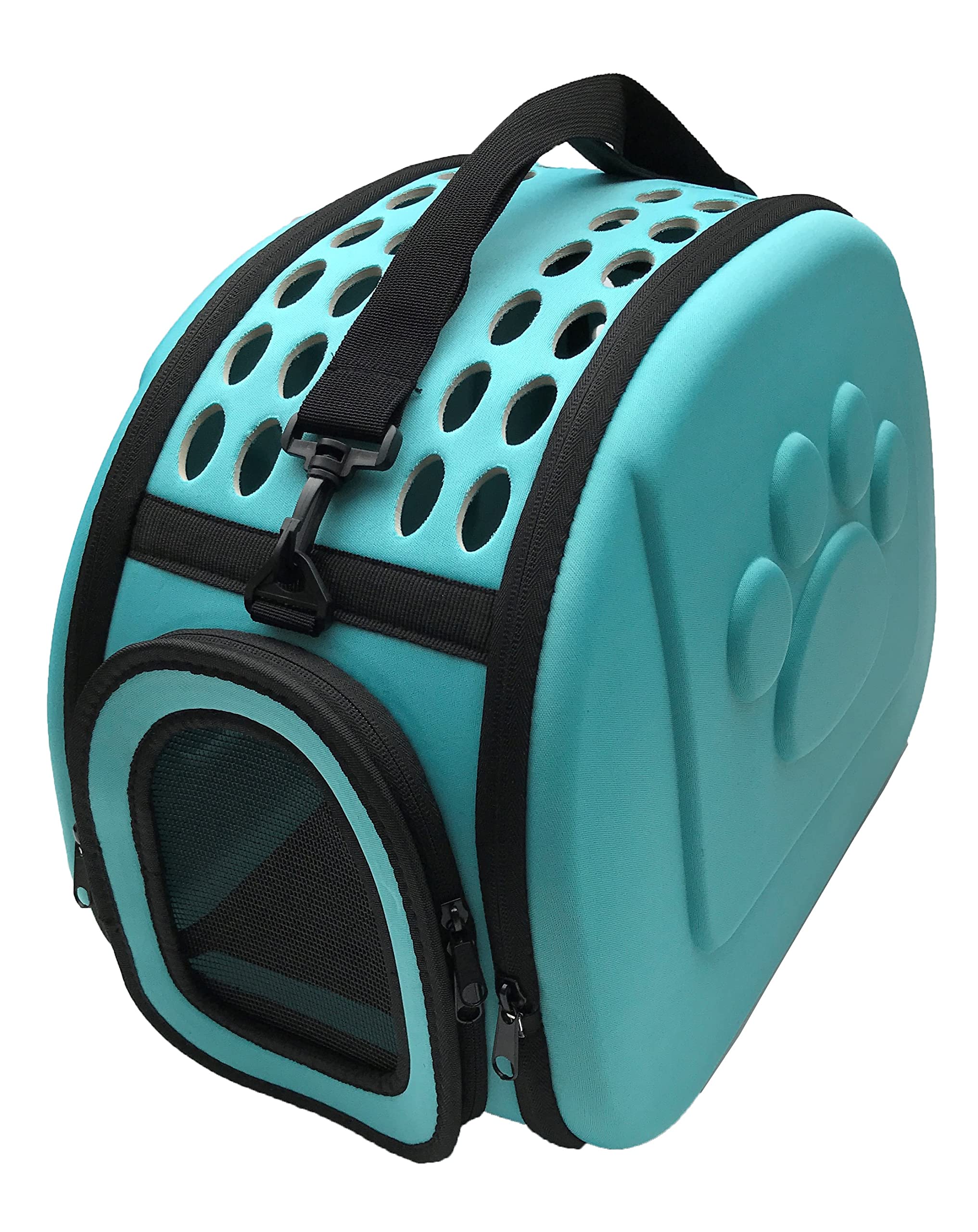 【送料無料】Kasamy ペットキャリーバッグ 折りたたみ ケース ショルダー 肩掛ベルト付 犬 猫 小動物用..