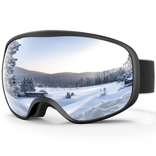 【送料無料】[RIOROO] スキーゴーグル キッズ ゴーグル スキー スノーボードゴーグル 子供 100% UV 保..