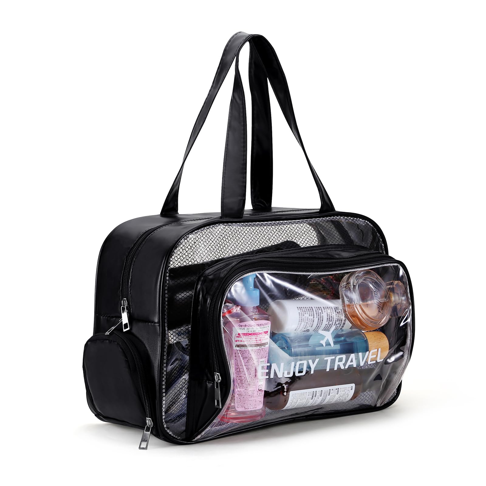 【送料無料】[Karsaer] ビーチバッグ プールバッグ トイレグリーバッグ メイクバッグ シューズ収納可 ..