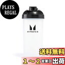 【送料無料】マイプロテイン プラスチック シェイカー - クリア/ブラック