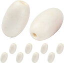 【送料無料】AllBright ポリフロート フロート ブイ 小型 浮き 船具 定置網 船具 係留 ロープ 6×9cm 10個入 (ホワイト)