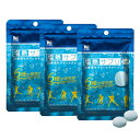 【送料無料】ミドリ安全 塩熱サプリ 電解質をクイックチャージ 乾いたカラダに塩分補給 ソーダ 30g (約24粒入/個包装なし) 3袋セット