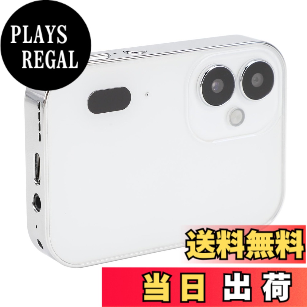 64MP 4K タッチスクリーンデジタルカメラ、3 種類のレンズ付きポータブル Vlogging コンパクトカメラ、音楽プレーヤー付きエンターテイメントデジタルカメラ、OTG 伝送サポート