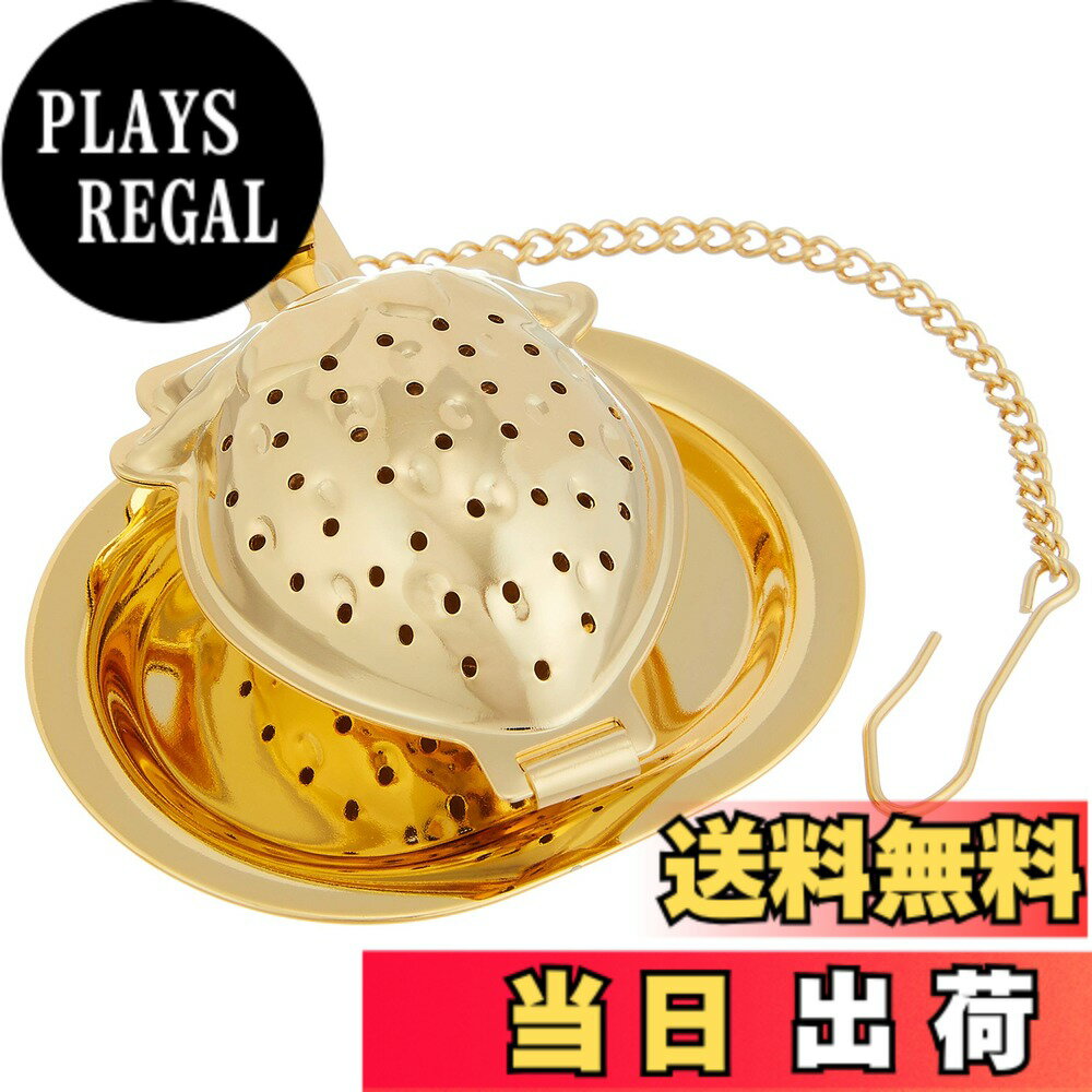 【送料無料】佐藤金属興業 SALUS ティーストレーナー イチゴ ゴールド 日本製
