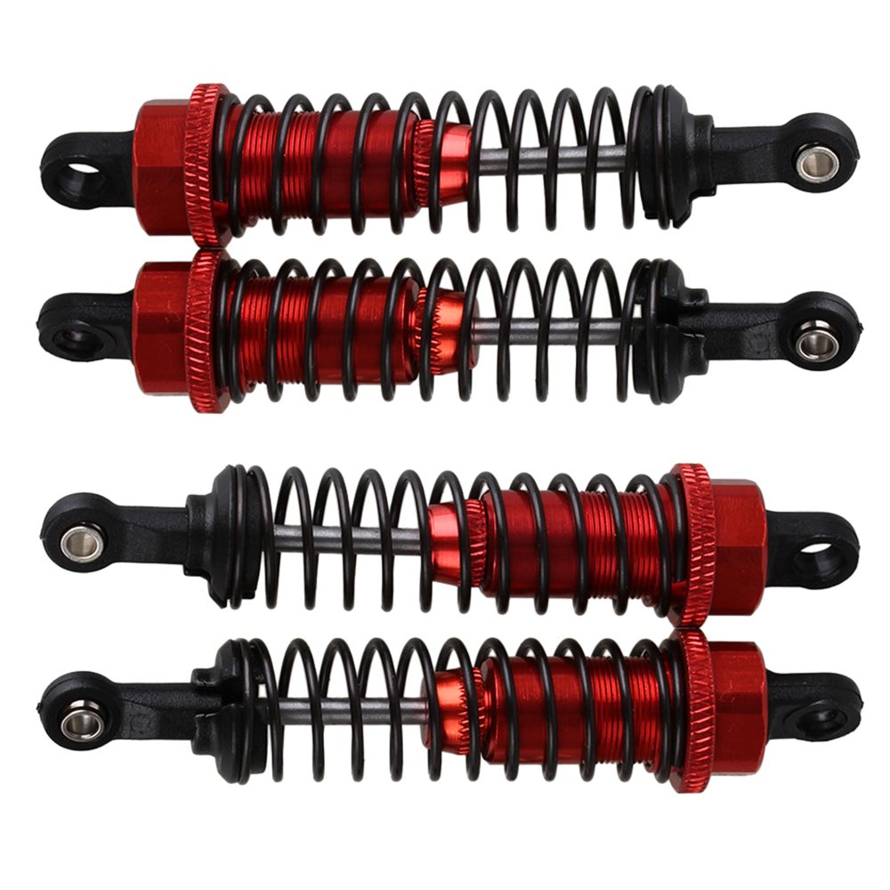【送料無料】Mxfans 4個入れ アルミアップグレードパーツ 75mm 長さ 15mm 幅 ショ...