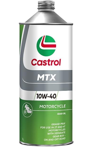 【送料無料】Castrol(カストロール) 2輪車用 ギアオイル MTX Gear Oil 10W-40 1L ...