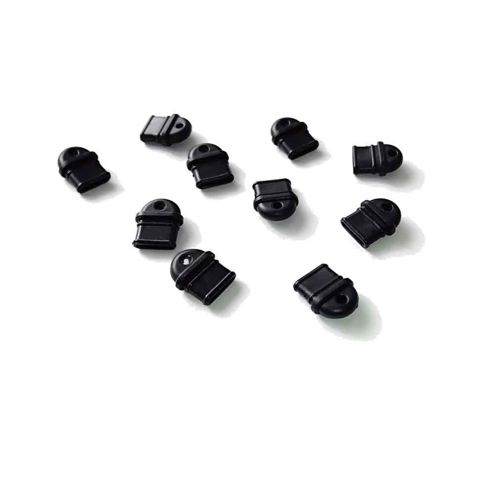 monofive USB3.1 Type-Cコネクタ防塵保護カバー つまみストラップホール付き 黒（10個入り） PVCタイプ plays23-10820034 PLAYS REGAL サンプル画像2