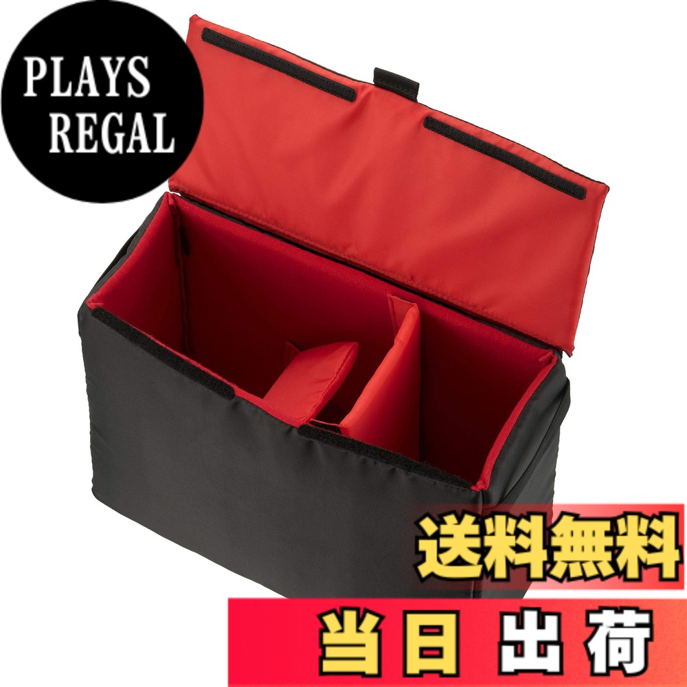 【送料無料】ハクバ HAKUBA インナーソフトボックス02 500 ブラック インナーバッグ ソフトバッグ カメラバッグ ガジェットケース 中仕切り付 取り外し可能なふた付き 2KCS-40-500BK 4977187360110 plays23-10179542 PLAYS REGAL パッケージ画像