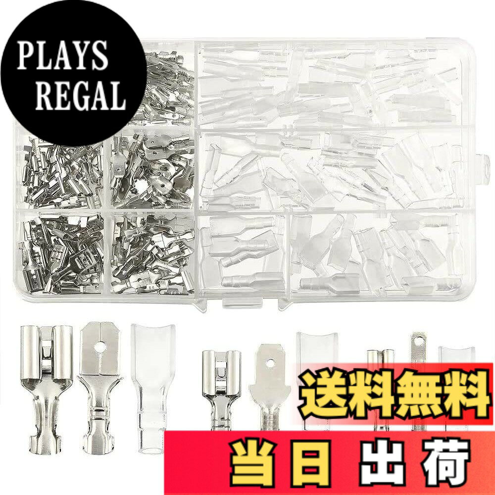 商品情報 商品の説明 主な仕様 【セット内容】平型端子(2.8mm、4.8mm、6.3mmオス・メス各30個)、端子用絶縁スリーブ90個、合計270個セット。プラスチック収納ケース付き。プラスチック収納ケース付き。br【優れた材質】ダブルギボシ端子セット：錫。0.4mmもっと厚い材質を採用して作った優れた電気伝導性、耐腐食性と耐久性がある圧着端子です。絶縁スリーブ：プラスチック製；絶縁性があり、長く使用できます。br【適用範囲】配線コードの接続に使います。端子部分の保護、ショート防止に役に立ちます。適合コード:AV(S)0.50~2.00sq。使用可能電力:DC12V・200W以下/DC24V・400W以下br【用途広い】：かしめ易いように端子かしめ部が丸めてある。接続不良や漏電、防滴に効果があります。自動車、バイク、交通、機械、配電、電気・電子業界、家庭用及び新能源産業などに広く適用される。電線、端末等の絶縁に最適。 高い引張強度、引き裂き抵抗および機械的な損傷を避けることができる。オーディオ・カーナビ・フォグランプ等　配線コードの接続・分岐、配線加工中に急に必要になってもストックしておけば安心です。車、バイクいじりの好きな方には必需品かと思います。br【ご注意】：専用の電工ペンチを使用して配線コードの接続を行います。 # 【送料無料】ZOYUBS キボシ端子セット 平型端子 ダブルギボシ端子セット 270個入れ 配線作業を行う際、適切な接続端子がなければ時間を無駄にしてしまうこともありますよね。特に、思いもよらない場面で端子が足りなくなったり、質の悪いものだと接続が不安定になることも。そんなお悩みを抱える方へ、【送料無料】ZOYUBS キボシ端子セットをおすすめします。このセットには、270個もの端子が含まれており、さまざまな用途に対応できるようになっているため、DIYや配線接続に非常に便利です。高品質な金メッキの端子や絶縁スリーブが揃っており、安心して使用できます。これを使えば、電気が通る配線の確保ができ、接続不良や漏電の心配も軽減されます。今すぐ手に入れて、安心で快適な配線作業を始めましょう。 ## セット内容と品質 ZOYUBS キボシ端子セットには、平型端子が30個のオス・メス各種を含む2.8mm、4.8mm、6.3mmサイズが揃っています。さらに、90個の絶縁スリーブも加わり、全部で270個の端子を一つのセットで管理できる点が魅力です。この構成は、一般的なDIY作業や自動車の配線接続に最適です。これだけの数があれば、さまざまなシーンでの使用が可能になります。 さらに、端子は錫によって作られており、電気の通りがよく、耐腐食性や耐久性にも配慮されています。このような素材選びは、長期間の使用に耐える大事な要素であり、ユーザーの信頼を得る要因となります。また、絶縁スリーブはプラスチック製であり、絶縁性が高いため、長期間安心して使用できるのが特長です。 使い方としては、専用の電工ペンチを使い、端子部分の圧着が必要です。これにより、配線コードと端子の接続が確実に行われ、接続不良の心配が解消されます。DIY初心者でも安心して使えるように、使い方マニュアルも付属していますので、安心して作業を開始できます。 このように、ZOYUBSのキボシ端子セットは、数量、品質、使い勝手で優れた選択肢であることがわかります。細やかな配慮が施された商品ですので、ユーザーにとって非常に頼もしい存在となるでしょう。 ## 幅広い適用範囲 ZOYUBS キボシ端子セットは、その汎用性の高さから、様々な分野で利用可能です。自動車やバイクの配線、さらには電気・電子機器の接続作業にも最適です。たとえば、カーナビの取り付けやオーディオ機器の接続においても、これらの端子が役立ちます。特に、車内の配線が複雑になる場面では、質の高い接続端子を使用することが重要です。 また、家庭でのDIYプロジェクトや工作にも非常に便利です。例えば、照明の配線や小型の機器の接続作業など、小さな作業にも最適です。DIY愛好者にとって、これだけの種類の端子が揃っていることは、作業の幅を広げてくれる要因となるでしょう。 さらに、最近では再生可能エネルギーの利用が進んでおり、新エネルギー産業においても使われています。風力発電や太陽光発電の接続など、電力量が大きくなるほど信頼性の高い接続が求められます。この端子セットを使うことで、より安全に効率的な配線が実現可能です。 長期間の耐用性が求められる接続においても、このキボシ端子は非常に優れています。高い引張強度と引き裂き抵抗を持っているため、厳しい環境でも使いやすいです。また、接続不良や漏電の防止にも役立ちますので、安全面でも信頼できます。 このように、ZOYUBSのキボシ端子セットは多岐にわたる用途に応えることができ、多くのユーザーにとって非常に価値のある商品であると言えるでしょう。 ## 使い方のポイントと注意事項 ZOYUBS キボシ端子セットを使用する際の具体的な手順や注意督は、正しい接続を行うために非常に重要です。まず、端子を圧着するためには、専用の電工ペンチが必要です。これを使わないと、端子と配線の強固な接続ができませんので、必ず用意してください。 次に、配線の先端を精密に剥かなければなりません。これも圧着作業に大きな影響を与えるポイントで、剥き加減が足りないと、接続が不安定になってしまうため、注意が必要です。最適な長さはおおよそ5mmから10mm程度です。 また、圧着作業を行う際には、力を入れすぎないように意識しましょう。強く圧着しすぎると、端子が変形したり、最悪の場合、断線してしまう恐れがあります。 接続が終わったら、必ず動作確認を行いましょう。この確認を怠ると、後でトラブルが発生する可能性があるため、必ず行うことが大切です。特に高電圧の配線では、不具合があった場合に危険を伴うため、慎重にチェックした方が良いでしょう。 最後に、キボシ端子は用途に応じたサイズを選ぶことも重要です。例えば、必要な電流や電圧に応じて、適切なサイズを選択することで、より安全な接続が可能になります。 このように、使い方に関するポイントと注意事項を理解していると、ZOYUBS キボシ端子セットをより安全かつ効果的に活用できます。ユーザー自身の手で、より良い配線環境を作り出すことができるでしょう。 ## まとめ - ZOYUBS キボシ端子セットには270個の高品質な端子が含まれています。 - 幅広い用途に対応しており、DIYや自動車配線にも最適です。 - 実用的な収納ケースが付いているため、整理して保管できます。 - 専用の電工ペンチによって、安心して圧着作業が行える設計です。 - 使い方や注意点を抑えることで、より安全な作業が実現できます。 これらの特徴を活かして、あなたのDIYライフや配線作業をスムーズに進めてみてください。