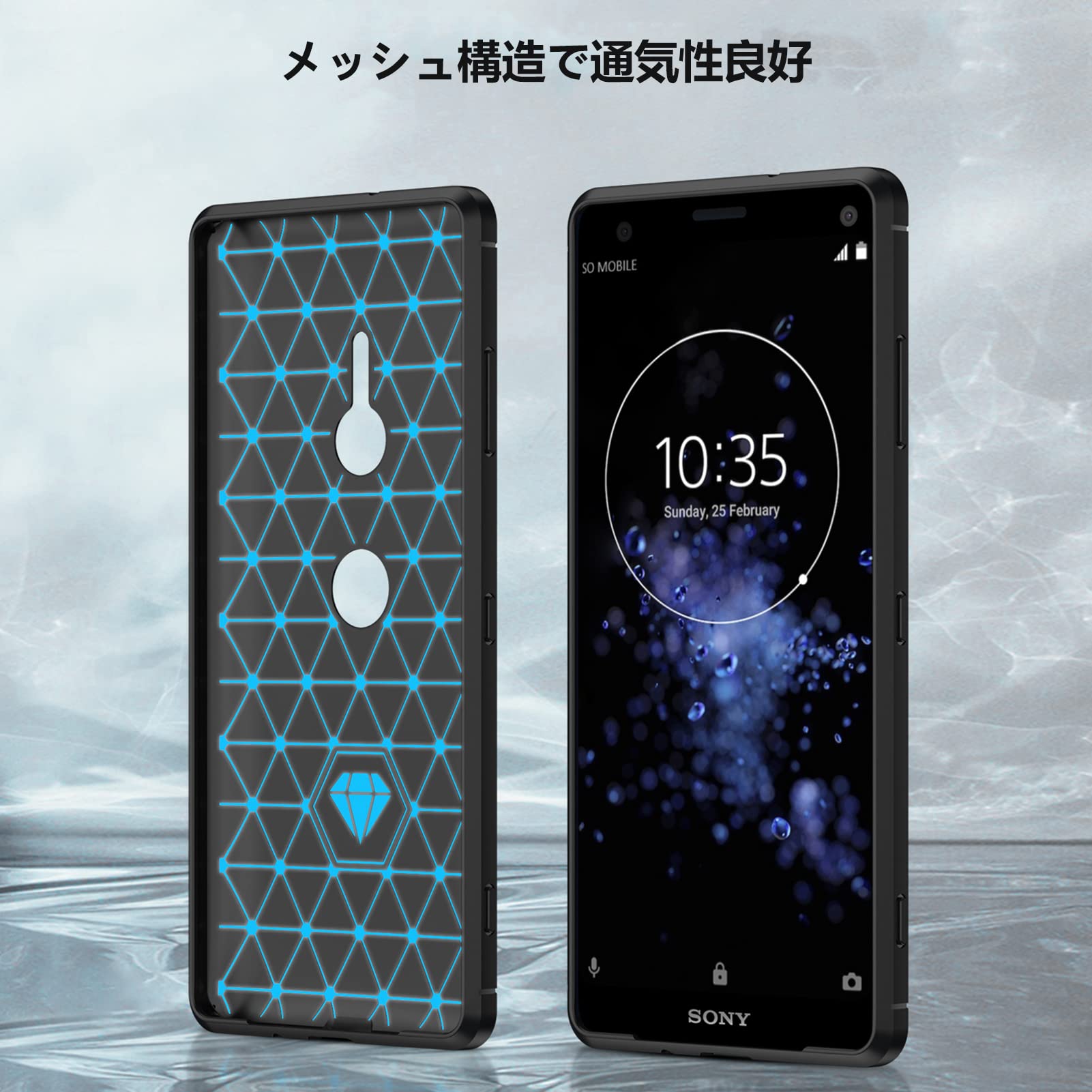 【送料無料】Galaxy Note20 Ultra 用ケース 耐衝撃 シリコン 炭素繊維 薄型 レンズ...