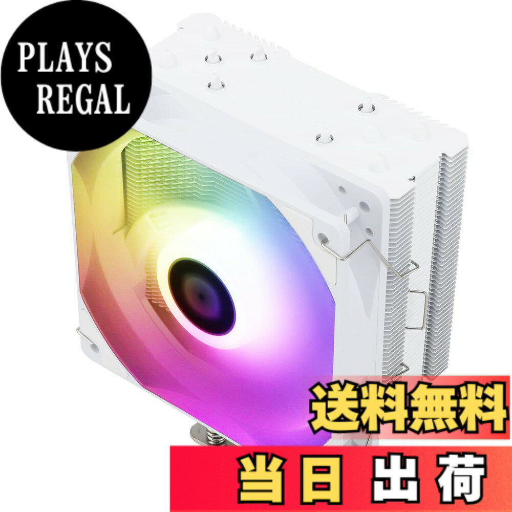 【送料無料】Thermalright Assassin King 120 SE White ARGB CPUエアクーラー C12CW-S PWM静音ファS-FDBベアリング付き AMD AM4/Intel LGA 1700/1150/1151/1155/1156/1200 PC冷却器に適用 cpuファン
