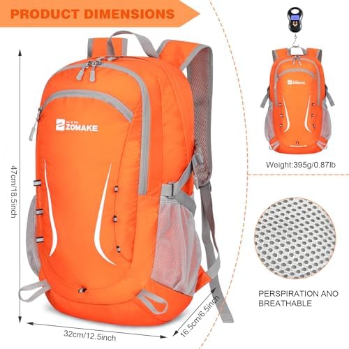 【送料無料】[ZOMAKE] 折りたたみリュック 35L 大容量 軽量 防水 コンパクト アウトドア 旅行 便利グッズ バックパック キャンプ 携帯用 旅行用 通学 通勤 plays23-10719074 PLAYS REGAL サンプル画像2