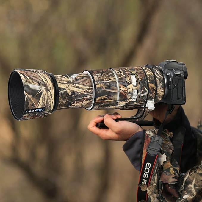【送料無料】ROLANPRO 防水レンズカバー 適用Canon RF 100-500mm F/4.5-7.1 L用 US...