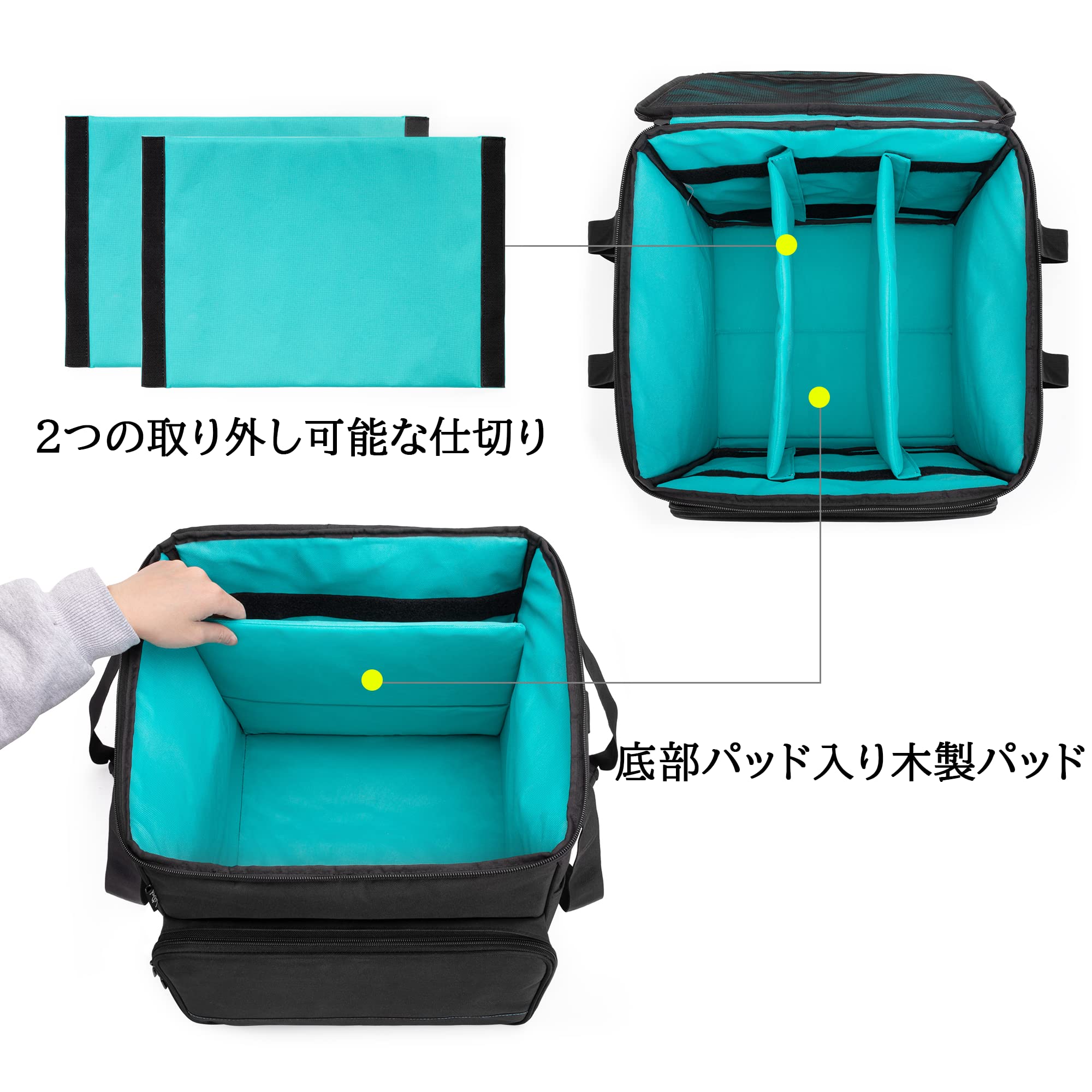 【送料無料】LoDrid レコードバッグ 最大60枚 レコードケース lp用 レコード 収納 ...