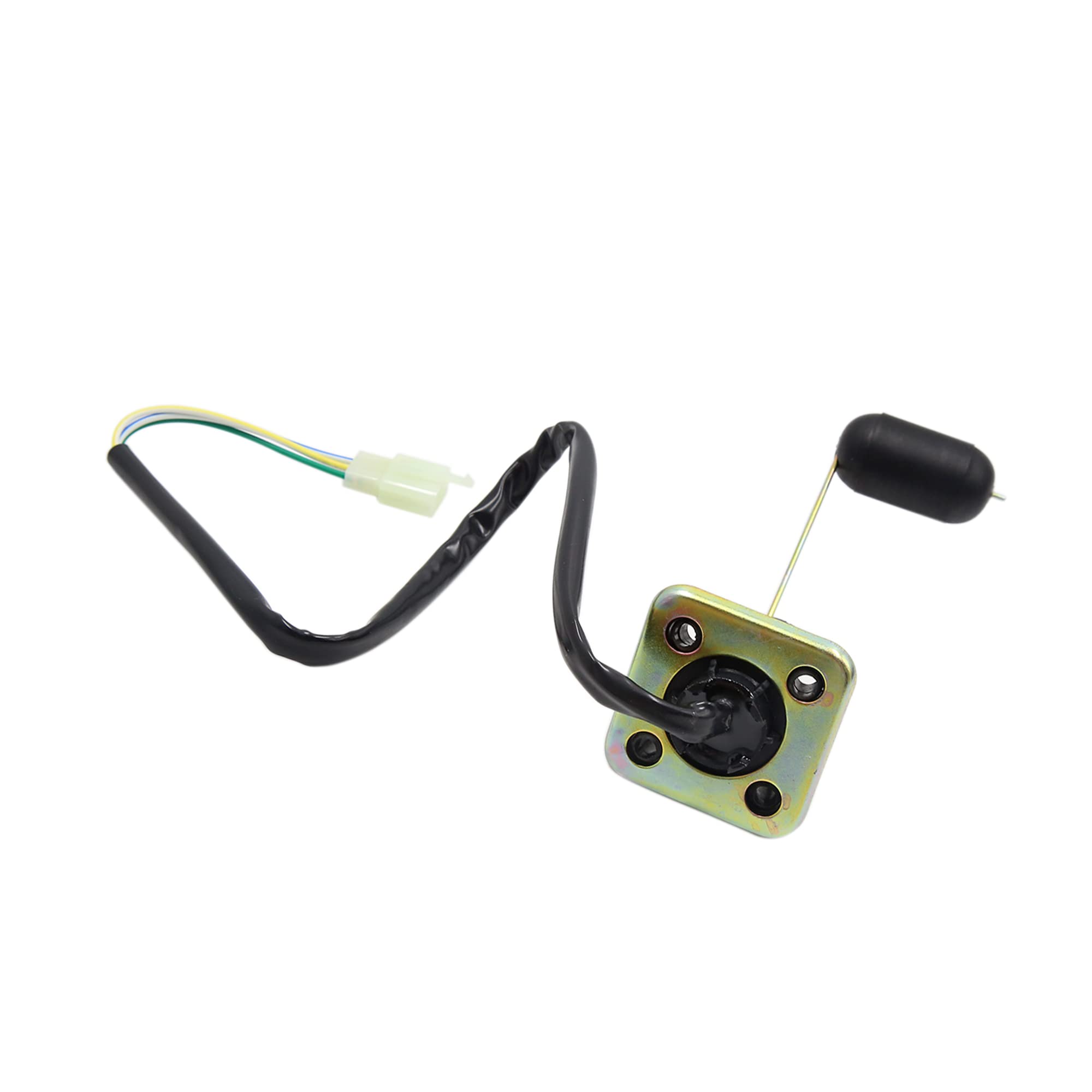 【送料無料】ACROPIX 燃料タンクレベルフロートセンサー 送信ユニット オートバイ スクーター ブラック ゴールドトーン 1個