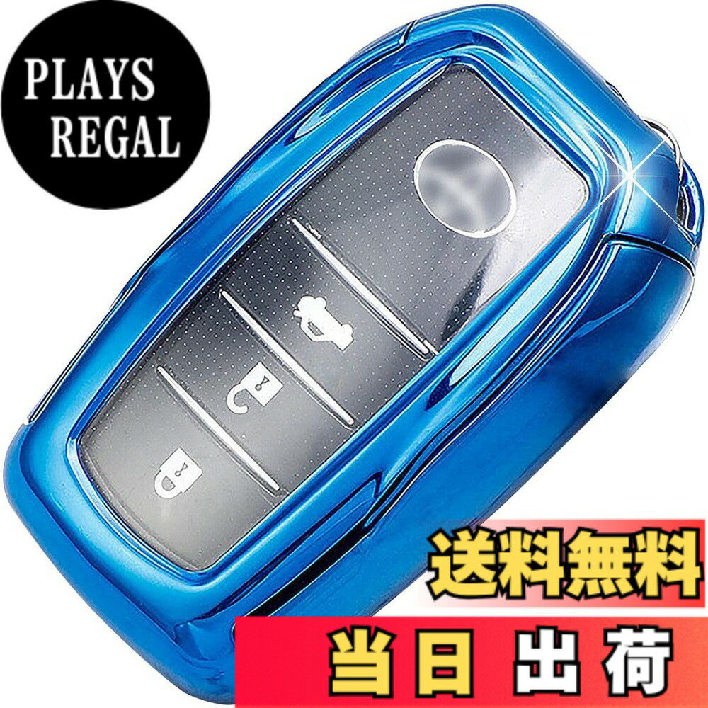 【送料無料】[anddat] トヨタ スマートキーケース キーカバー TOYOTA 豊田 鍵入れ ヤリス ノア ヴォクシー アクア シエンタ (ブルー) イタリアンレザー スマートキー収納 4連フック baggy port zys2405 トミー うさぎ coach ラッピングあり 正規品 レディース ピンク セ