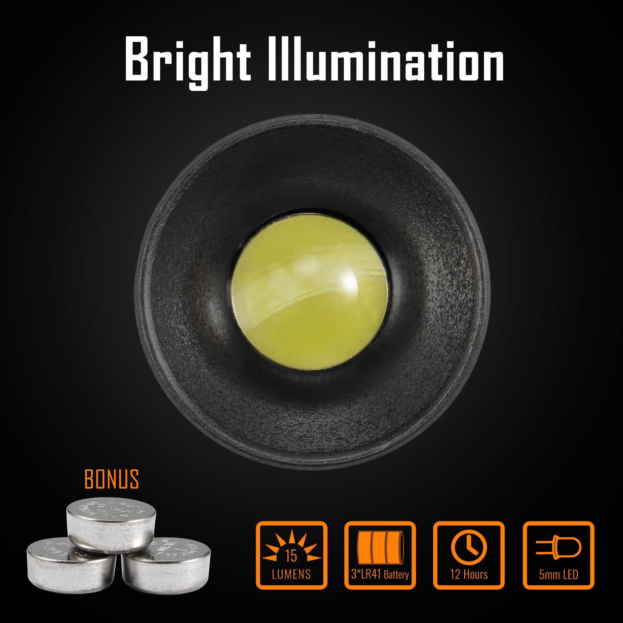 【送料無料】KeyUnity ミニ懐中電灯 電池式 長さ33mm KF00 BK キーライト 小型 led チタン合金製 フラッシュライト 超ミニサイズ キーリング付き ハンディライト ボタン型電池対応 IPX8防水 キーホルダー ライト 防災 散歩 キャンプ 緊急用 アウトドア plays23-10520293 PLAYS REGAL サンプル画像3