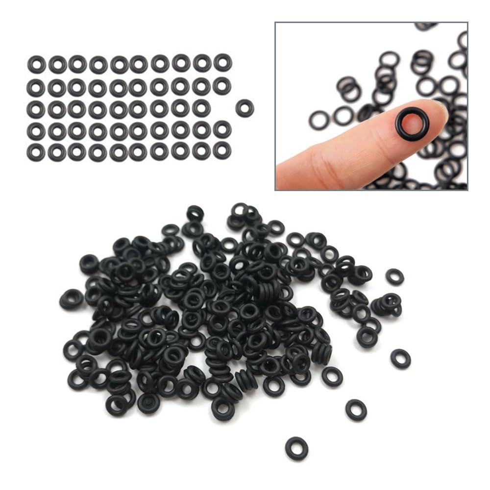 【送料無料】LOYELEY ニトリルゴムOリング Oリング 外径7mm 内径3mm 幅2mm 200個入...