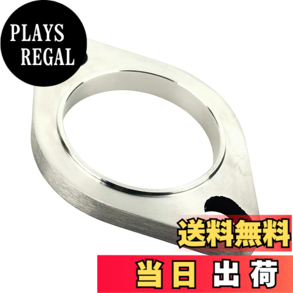 【送料無料】HTharros マフラーフランジ 汎用 ステンレス 製 車用 マフラーパイプ 溶接 継手 自動車 排気 修理用 ブラケット バイク 厚み 9.8 φ60 用
