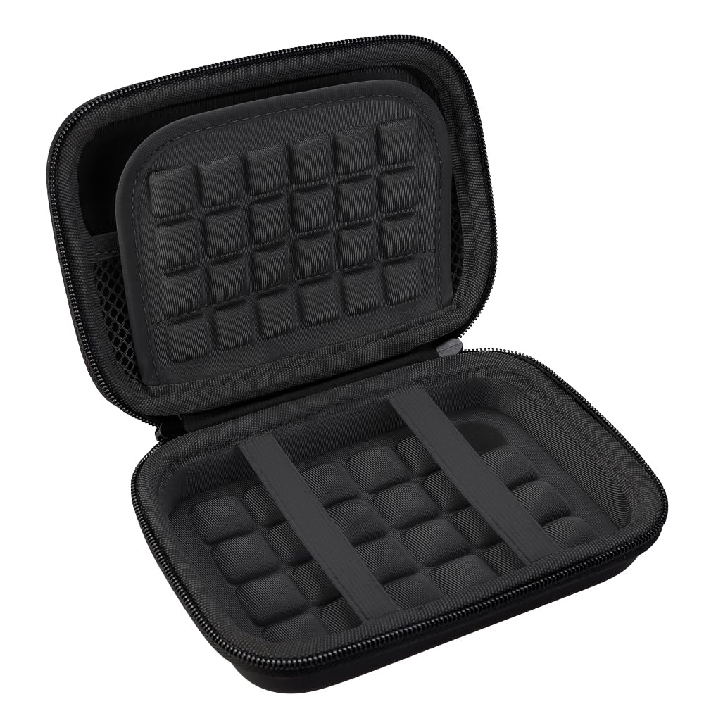 【送料無料】Lacdo 耐衝撃性のハードドライブキャリングケース にとって Canvio Basics Advance/Canvio Gaming Flex、Seagate Expansion/One Touch 1TB 2TB 3TB 4TBポータブル外付けハードドライブ2.5インチHDDトラベルバッグ、黒+黒 plays23-10706256 PLAYS REGAL サンプル画像2