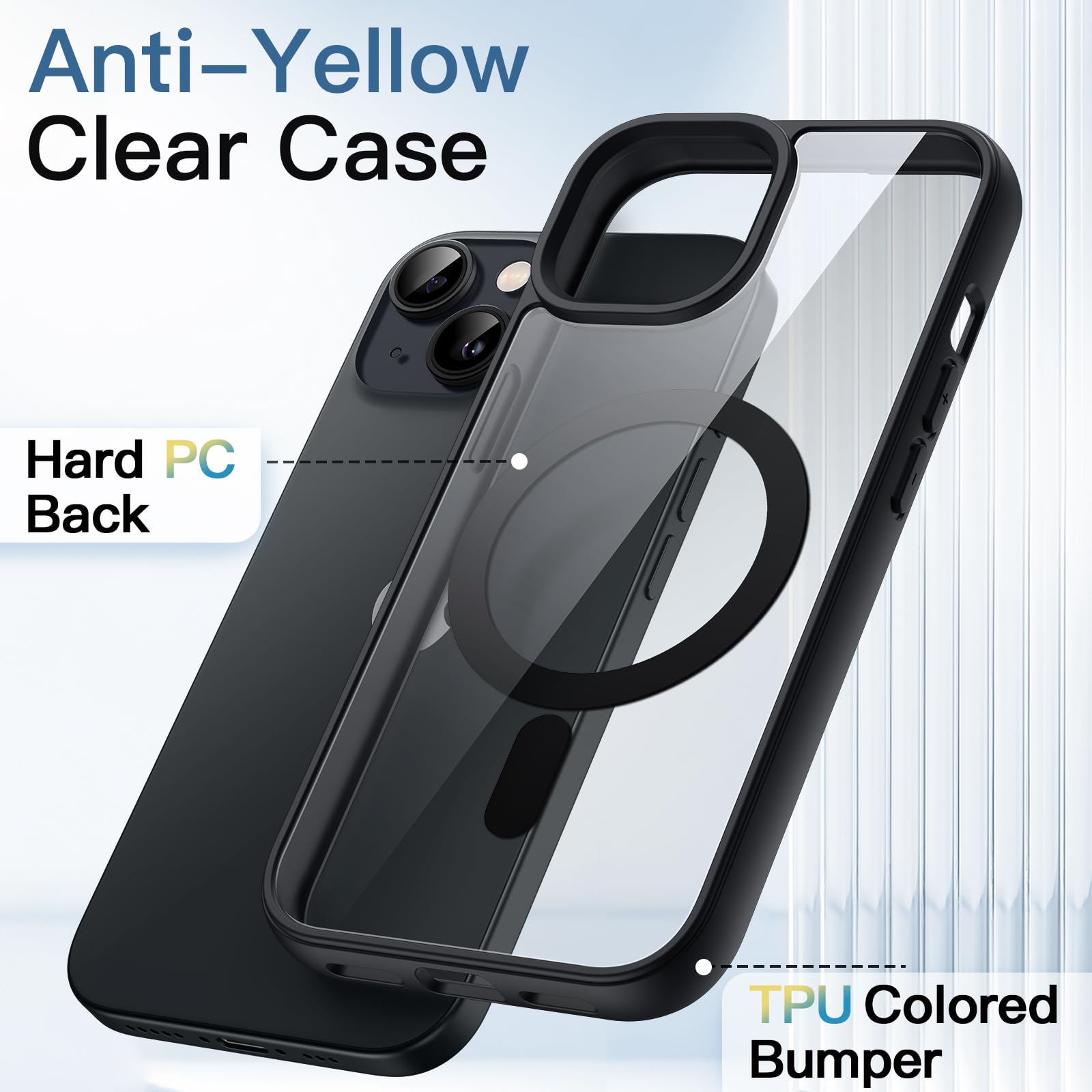 【送料無料】JETech iPhone 13 mini 5.4インチ用 マグネット ケース MagSafeに対応...