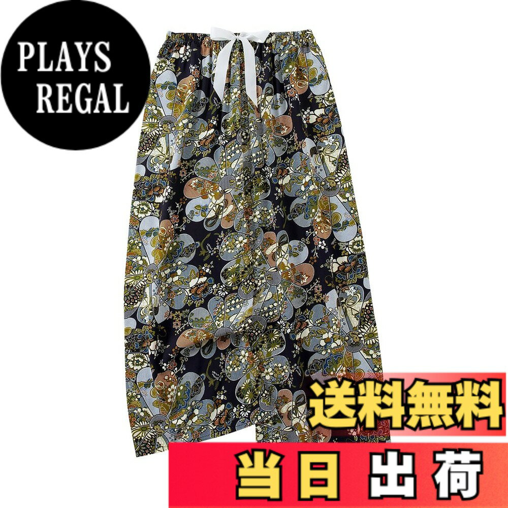 【送料無料】[Euyqs] ルームパンツ 広い脚 レーヨン 涼しい快適な 体型カバー リラックス ルームパンツ (#640, M)
