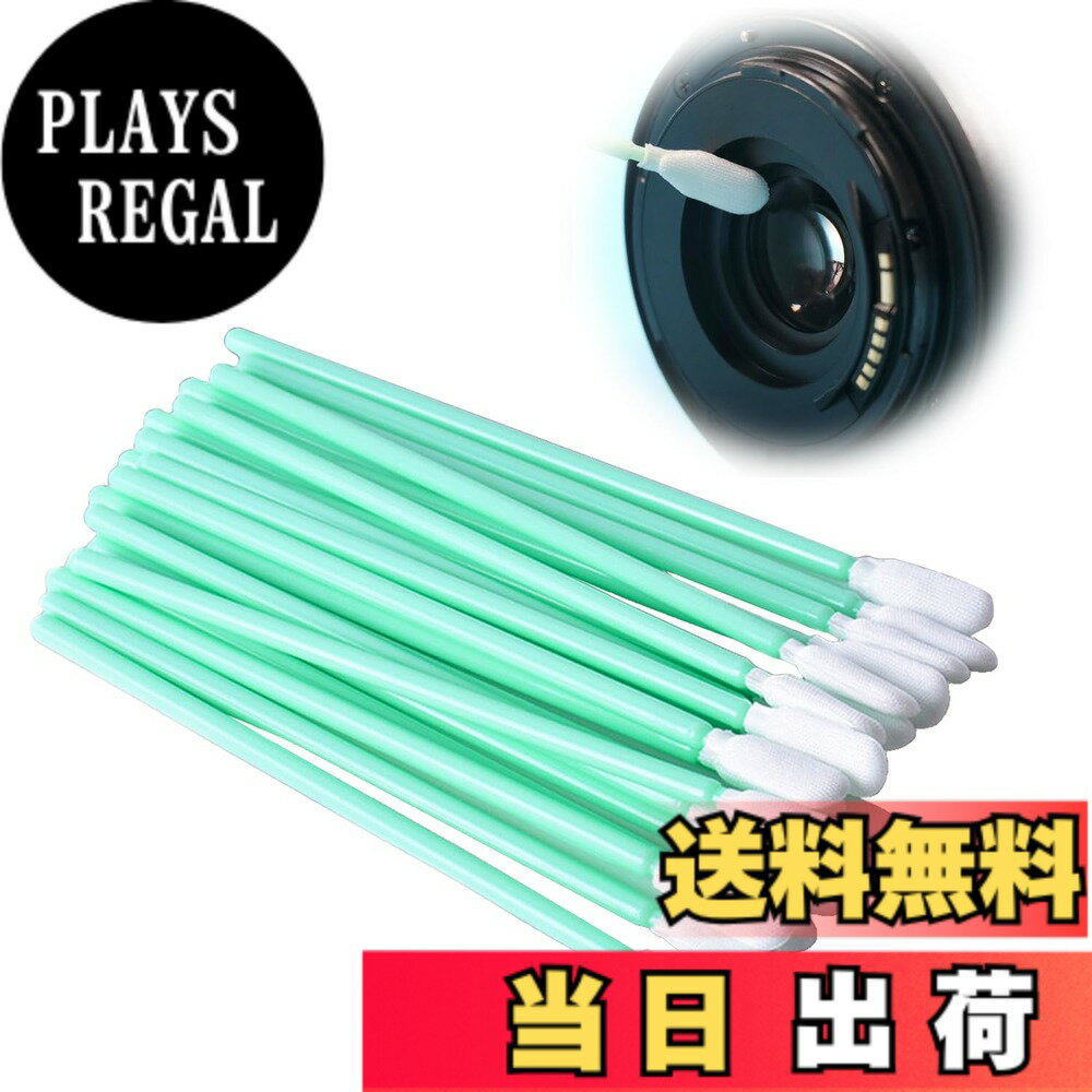 【送料無料】PAVIKE 工業用綿棒 （100本入 10cm）スポンジスティック 静電気防止綿棒 スポンジ綿棒 プリンターレンズ ディスク用 スポンジ綿棒 キーボード 掃除 ウェス 隙間ブラシ 長い綿棒 実験用綿棒 プリンター ディスク レンズ カメラ 光学機器用 汚染除去