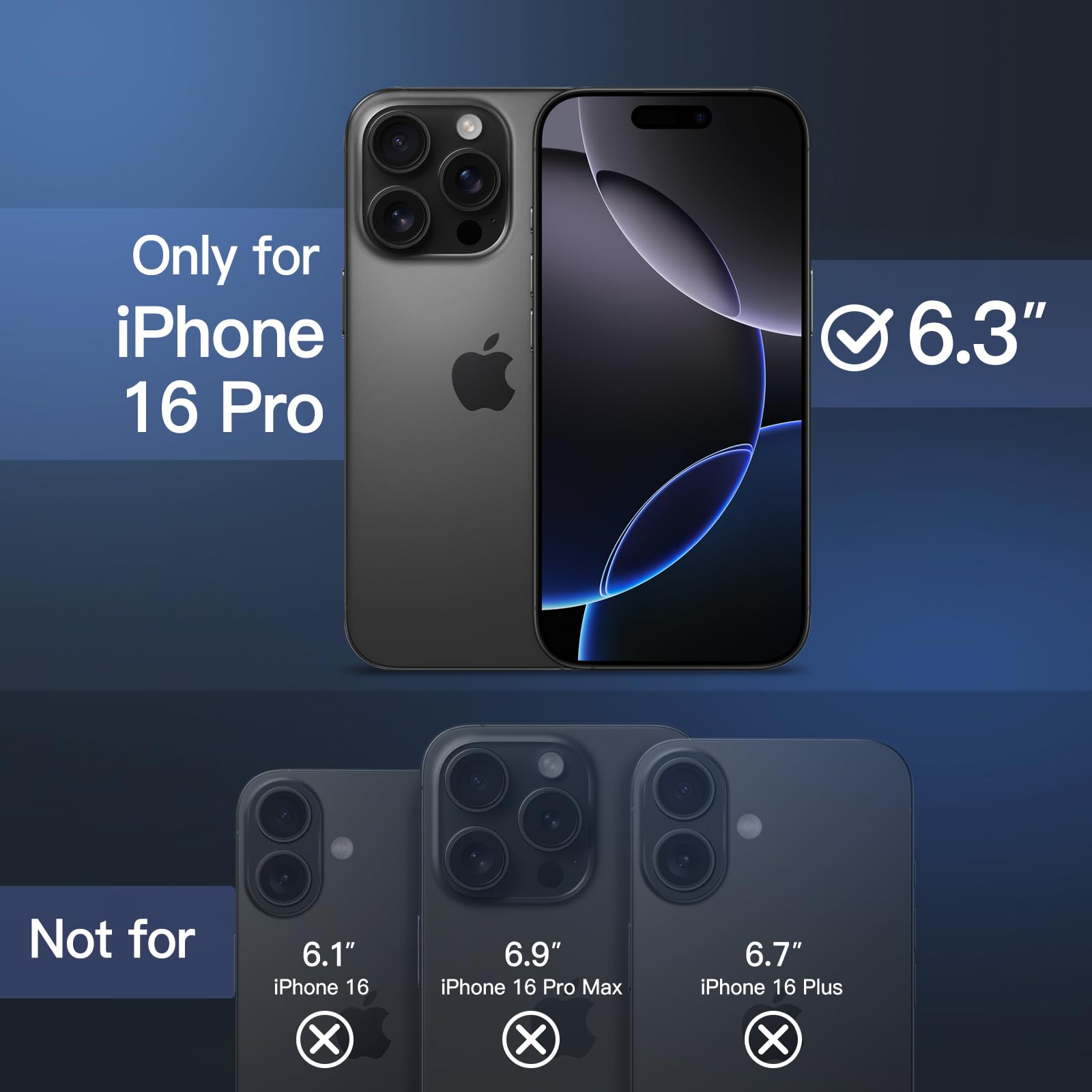 【送料無料】JETech iPhone 16 Pro 6.3インチ用 マグネット ケース MagSafeに対応 ...
