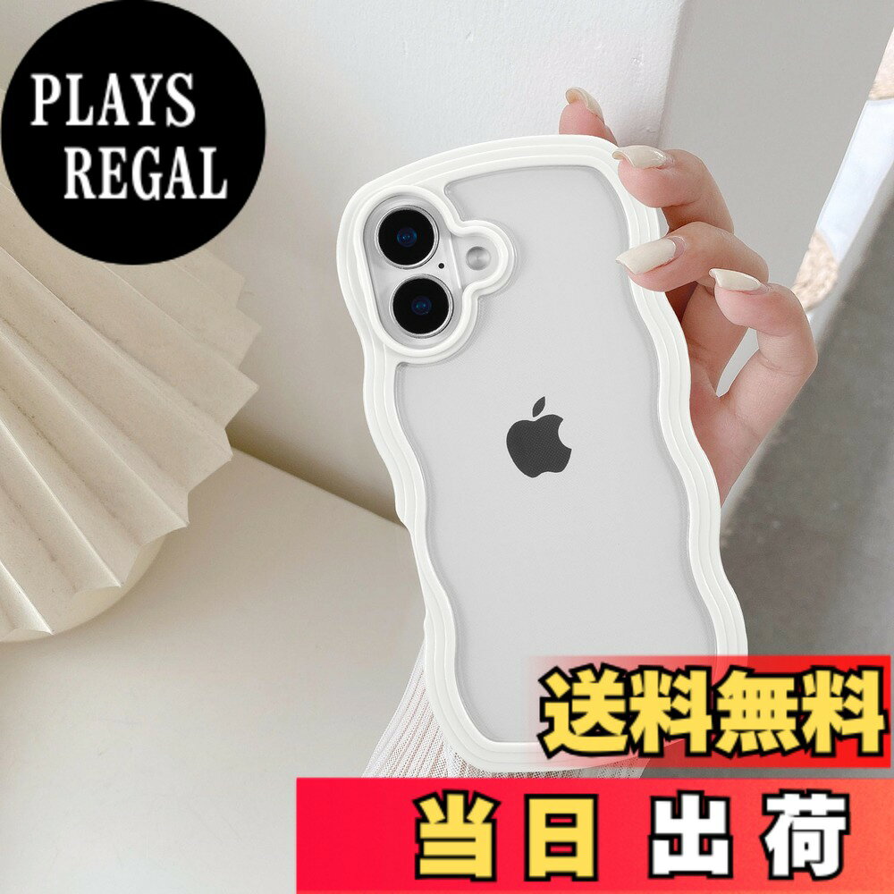 QLTYPRI iPhone 16 Plus ケース クリア TPUカバー おしゃれ 韓国 可愛い 透明 薄型 軽量 耐衝撃 ス plays23-10764657 PLAYS REGAL パッケージ画像