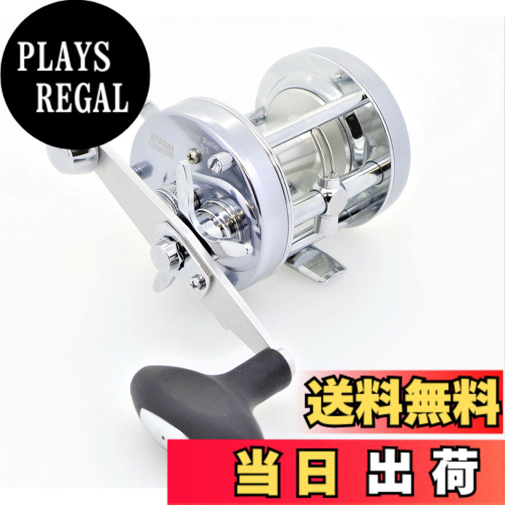 AbuGarcia (アブガルシア) アンバサダー (Ambassadeur) 6500CL スチールグレー 右巻き カウンターバランスハンドル カゴ釣り丸形リール