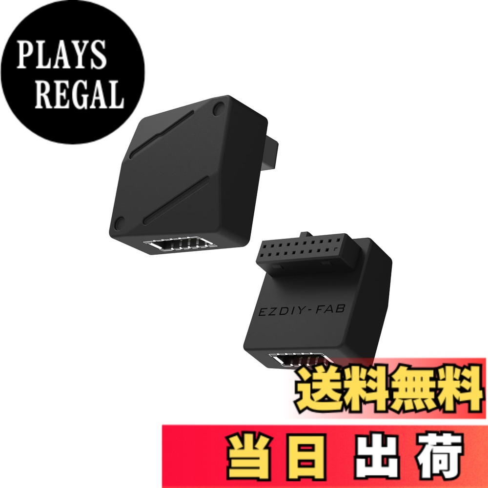 商品情報商品の説明主な仕様 【使えないフロントUSB-Cポートを有効活用】 最新のPCケースにはフロントパネルにUSB-Cポートが備わっていますが、中級クラスや旧型のマザーボードには対応するType-Eヘッダーがない場合があります。本アダプターを使用することで、眠っていたフロントUSB-Cポートを19ピンUSB 3.0ヘッダー経由で有効化し、完璧に機能させることが可能です。【パーツ干渉とスペース不足をスマートに解消】 90度L字型設計により、硬いUSB 3.0ケーブルを横方向に逃がすことができます。大型グラフィックボード（GPU）との物理的干渉を防ぎ、スペースの限られたSFF（小型）ケースへの組み込みにも最適です。ケーブルの無理な折り曲げをなくし、プロ級の仕上がりを実現します。【プロフェッショナルな裏配線を実現】 マザーボードの中央から太いケーブルが突き出すのを防ぎ、基板と並行に配線できます。近くのグロメット（配線穴）へ即座にケーブルを誘導できるため、マザーボード裏側に配線を隠す「ステルス配線」が可能になり、PC内部の美觀を劇的に向上させます。【あらゆるレイアウトに対応する汎用性】 マザーボードの右側、下部、あるいはエッジ部分など、19ピンヘッダーの配置場所を問わず柔軟に対応します。STD（標準）モデルは切り欠きが内側を向いているデザインに最適化されており、理想的な配線ルートを確保。※ご購入前に、PSUシュラウドやファン周辺にアダプター設置用の十分なスペースがあるかご確認ください。【繊細なマザーボードヘッダーを物理的に保護】 マザーボード上の19ピンヘッダーは非常に壊れやすく、太く硬いケーブルの張力でピンが曲がったり、ハウジングが外れたりすることがあります。本アダプターを中継させることで、ヘッダーにかかる物理的ストレスを大幅に軽減し、大切なマザーボードの損傷リスクを最小限に抑えます。【設定不要のプラグ＆プレイと安定した通信】 物理的なピン再マッピングのみを行うため、ドライバーやソフトウェアのインストールは一切不要です。マルチレイヤーPCB（多層基板）を採用しており、信号の完全性を高度に維持。フロントUSB-Cポートでのデータ転送において、完璧な安定性と高速パフォーマンスを提供します。【選べるSTD/RVSモデルとカラー】 マザーボードのコネクタの向き（切り欠き）に合わせて、STD(標準タイプ)とRVS(リバースタイプ)の2つのモデルから選択可能。ブラックとホワイトの2色展開で、洗練されたジオメトリックデザインがシステムに高級感をプラスします。※必ずご購入前にマザーボード側ヘッダーの向きをご確認ください。