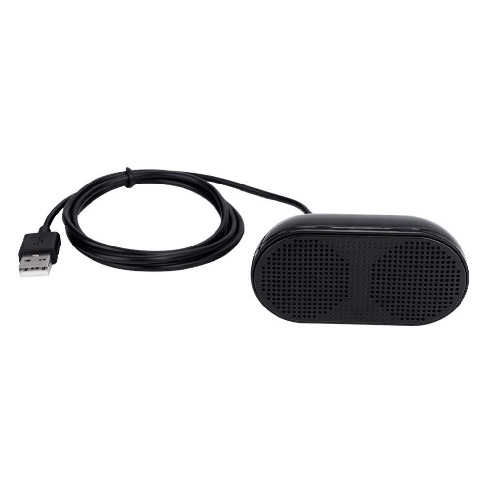 Asixx PC スピーカー ミニピーカー 小型 USB ノートパソコン用 色：default