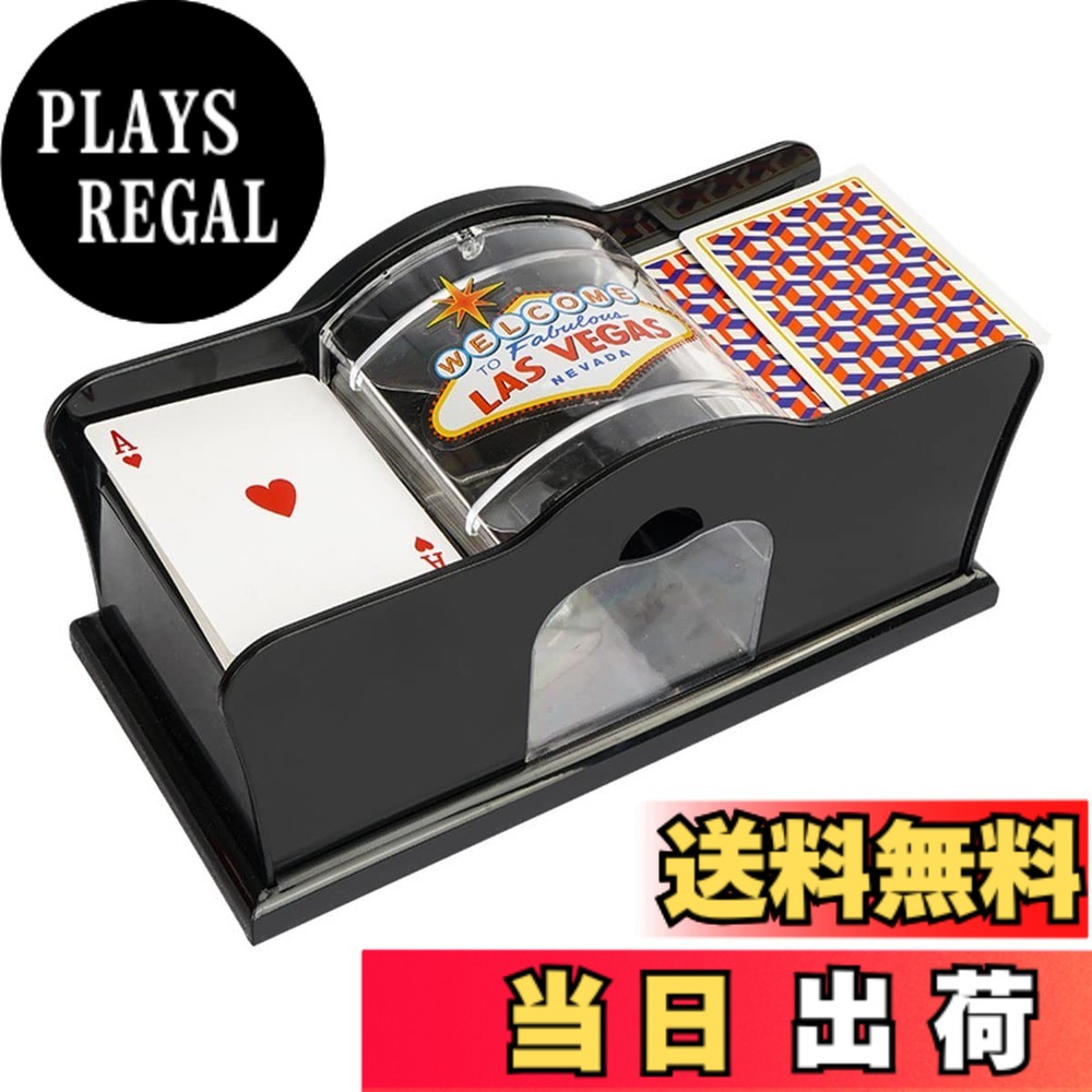 【送料無料】ENN LLC 手動式カードシャッフラー トランプ ポーカーゲーム 電源不要...