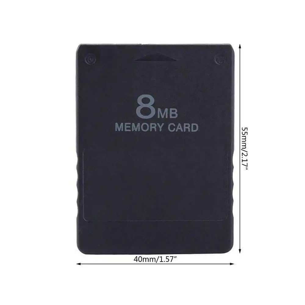 PLAYS REGALの【送料無料】PS2専用メモリーカード 8/128/256MB選択可能 大容量 PS2シリーズ通用 ゲームアーカイブ用 色：8MB｜アングル2