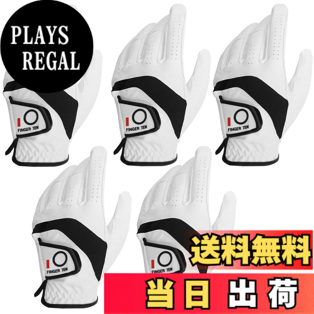 商品情報商品の説明主な仕様 P1.優れた素材の組み合わせ：天然皮革と合成皮革の組み合わせで、優れたフィット感と高耐久性を実現。天然皮革は高級感のある触感と優れたグリップ感を提供し、合成皮革は耐久性と性能を向上させます。brP2.強力グリップ:しっとりした合成皮革と羊革で、強力なグリップ力を発揮。伸縮性のある素材により、幅広い動きが可能で、長時間のラウンド中の疲れを軽減します。brP3.優れた通気性:穿孔デザインにより空気が循環し、汗の溜まりを防ぎ、暑くて湿度の高い状況下でもしっかりとグリップできます。手を涼しく乾燥した状態に保ちます。brP4.優れたフィット感:柔らかく伸縮性に優れた合成皮革とニット素材の採用で、グリップ時の手にフィット。素材の組み合わせにより、適切な摩擦力が得られ、スイング中に手がしっかりとクラブに固定されます。滑りをなくし、より正確なショットを実現しましょう。brP5.FINGER TENは、より良いスポーツ品を提供することで、スポーツシーンを支えていくことはもちろん、 スポーツの価値を活用した商品やサービスを開発し、日常生活にもその価値を積極的に広めていきます。また、商品について何か質問や問題があれば、いつでも遠慮なくご連絡ください。