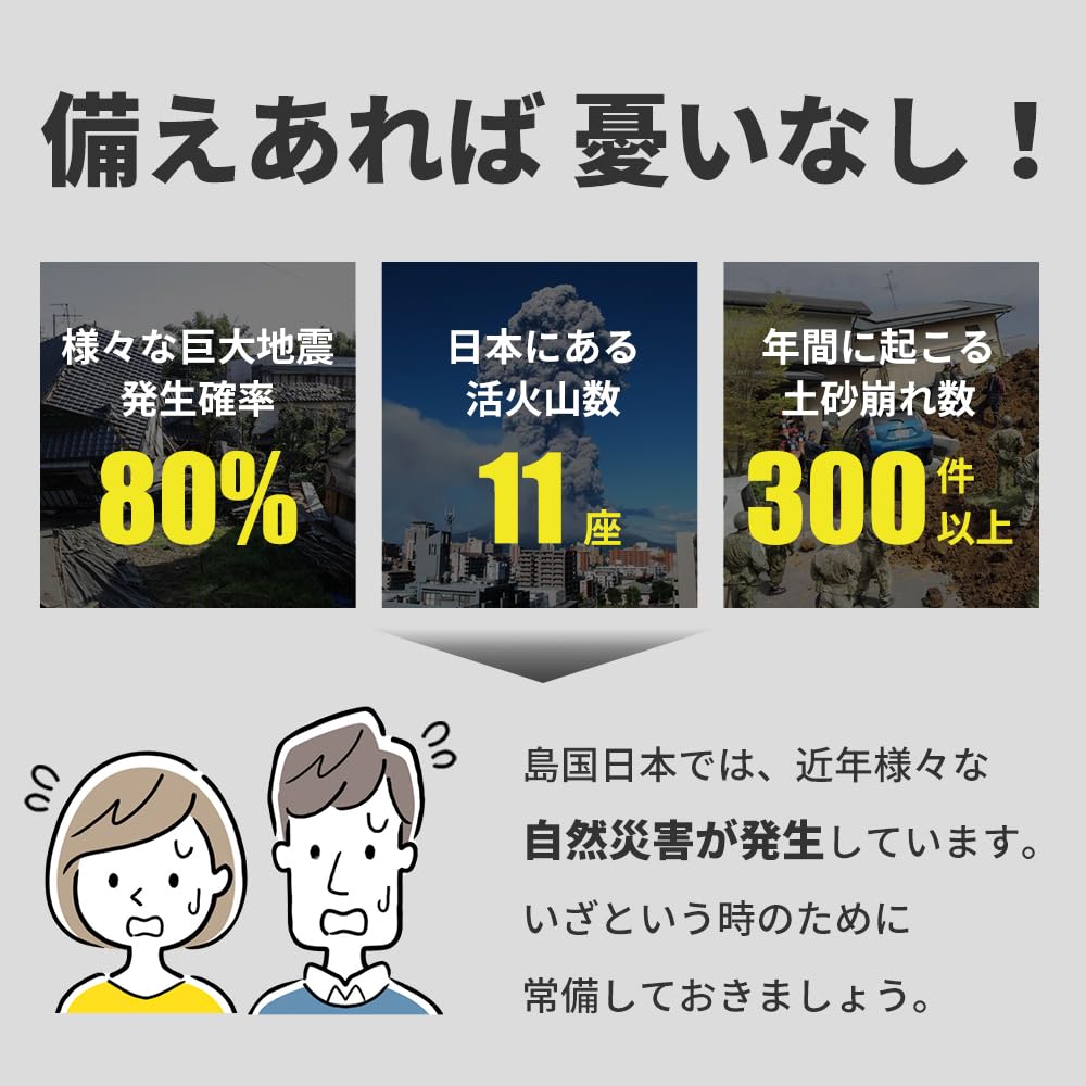 【送料無料】凝固剤 簡易トイレ用 100個 緊急用 災害用 防災グッツ 15年保管 特殊アルミフィルム採用 携帯トイレ 防災グッズ 携帯用トイレ 色：グレー plays23-12115979 PLAYS REGAL サンプル画像3