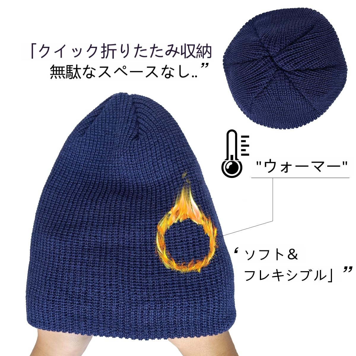 【送料無料】[RUNQIU] ニット帽 メンズ 冬 ショートワッチキャップ スノボ帽子 ニ...