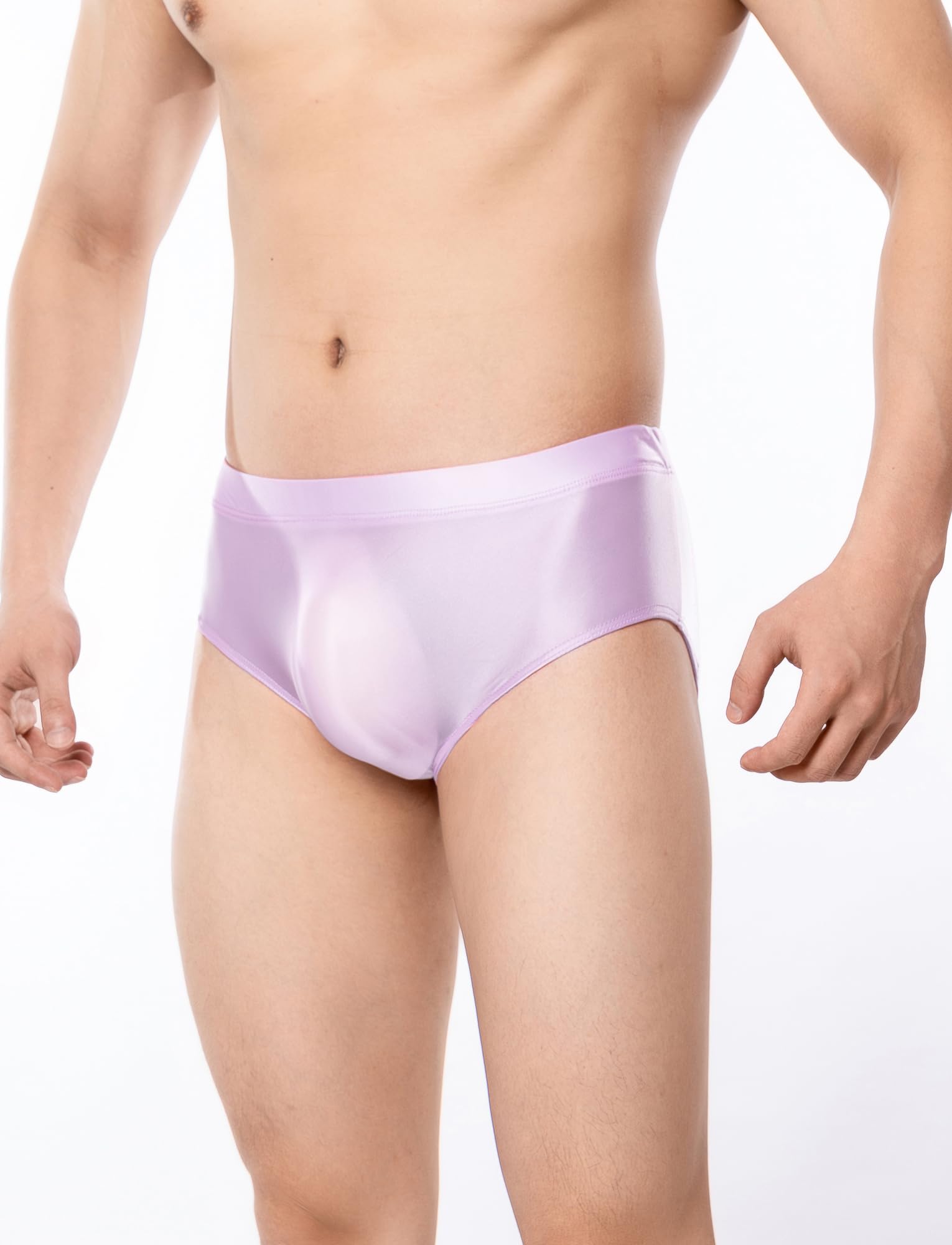 【送料無料】[Maeau] メンズ 光沢 ブリーフ パンツ 下着 ショーツ 薄手 パンティ ...