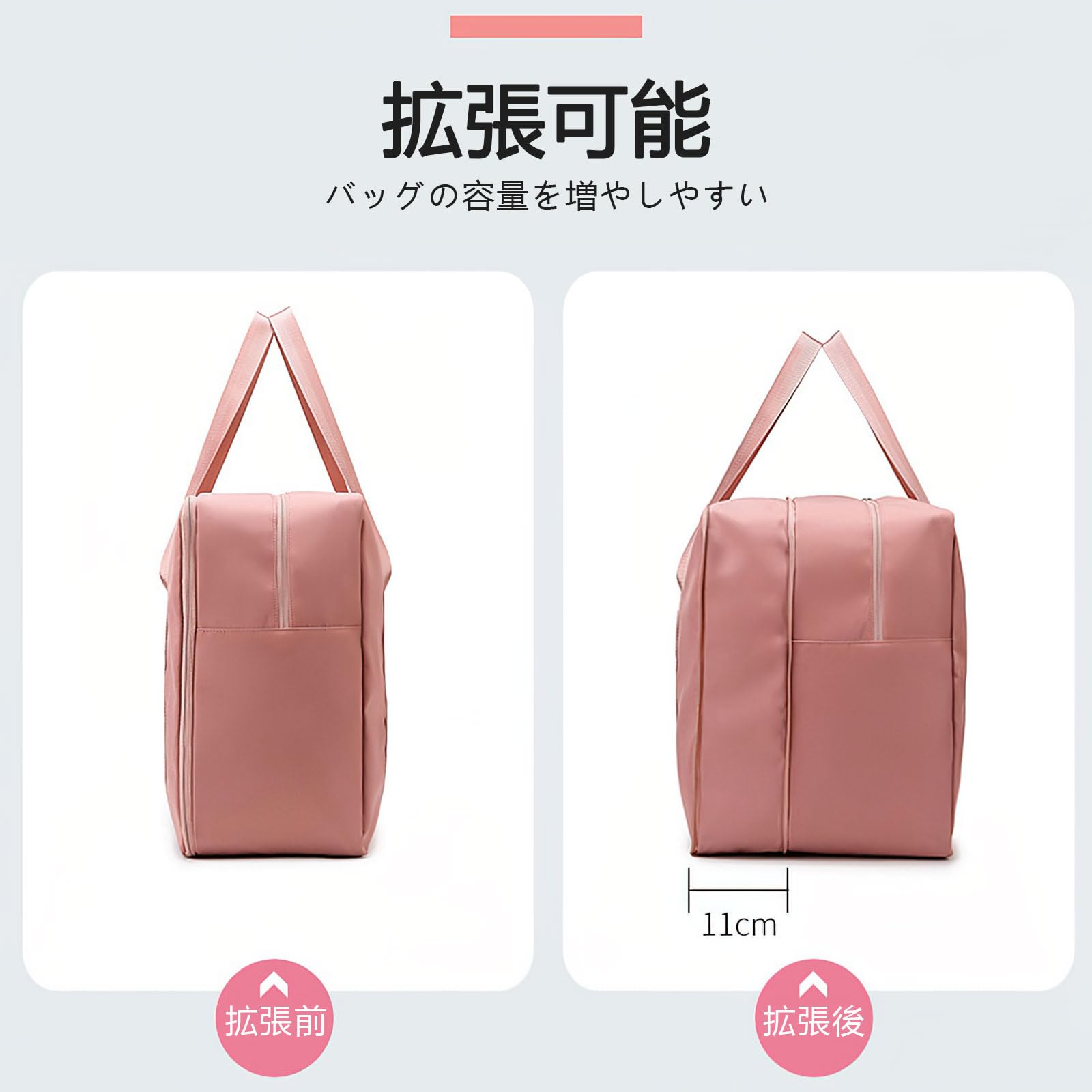【送料無料】[Karsaer]旅行バッグ ボストンバッグ レディース メンズ 大容量 防水 キャリーオンバッグ 乾湿分離 アウト 修学旅行 荷物収納 ドア トラベルバッグ 機内持込 1泊 2泊3日 おしゃれ 週末外出用バッグ G0020 色：Green plays23-11894753 PLAYS REGAL サンプル画像2