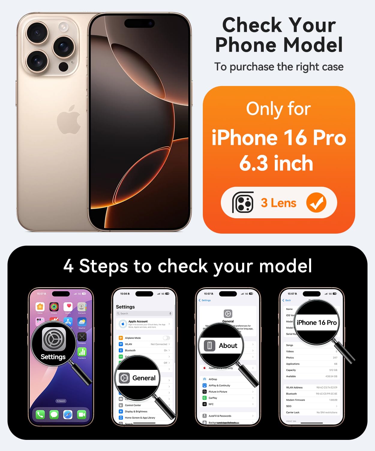 【送料無料】CANSHN iPhone 用 ケース Magsafe対応 カメラ周辺保護 ワイヤレス充電...
