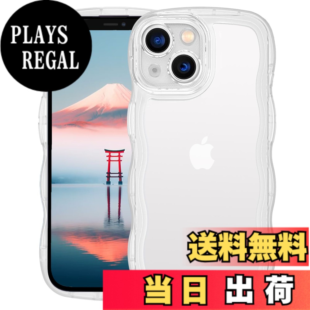 【送料無料】AVETUL iPhone ケース クリア ウェーブ アイフォンケース 韓国 うねう...