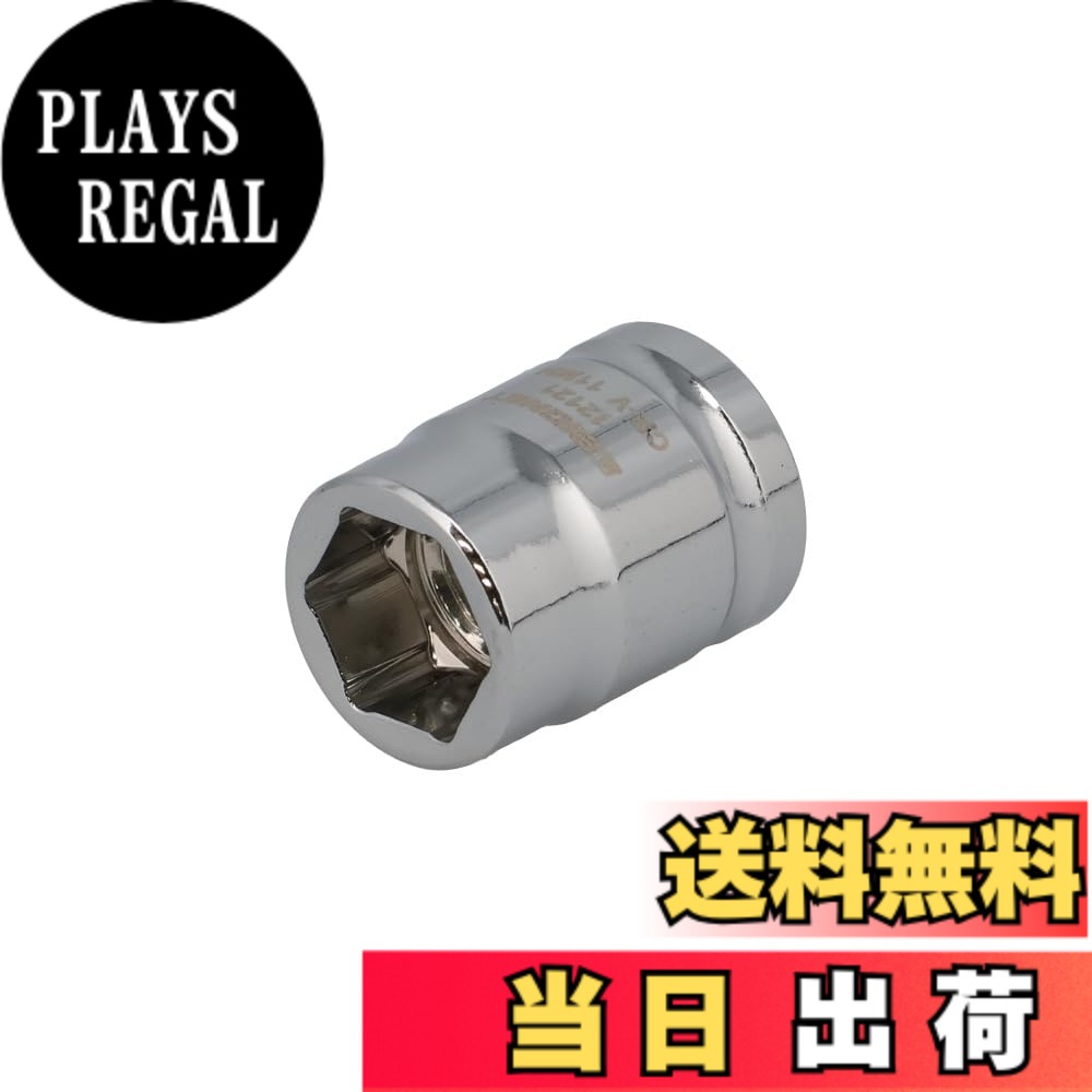 商品情報商品の説明●ミラー仕上げのメッキが美しいショートソケット。 ●六角タイプ。 ●ソケットの全長はわずか22mm(SIGNET従来品より3mm短い)、狭い場所での作業に最適。 ●吊り下げタグ付。 ※サブ画像は11mmの比較例となります。主な仕様 ●差込角(DR): 3/8br●ソケット全長(mm): 22br●材質:クロムバナジウム鋼●サイズ(mm): 11br●重量(g): 20