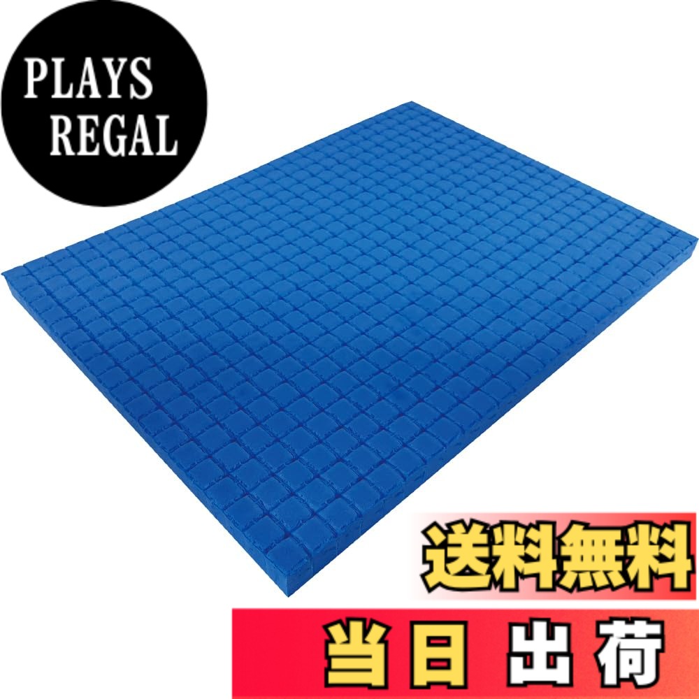 商品情報商品の説明●軽量性、耐衝撃性、耐寒性、耐薬品性、耐水性に優れ、低臭のLDPE素材です。 ●工場内の作業台や、ツールボックス、キャビネットの工具の整理に、机の中の文房具、化粧品、宝飾、ガラス製品の整理に。主な仕様 サイズ(mm)：300x405x20(15x15mmの切り目あり)、材質：独立気泡ポリエチレンフォーム、見掛け密度(kg/m3)：30、引張強度(MPa)：0.43、伸び(％)：175、圧縮応力歪み25％(kPa)：50、熱伝導率(at0度)：0.033、色：青クッションに正方形(15mmx15mm)の切り目が入っているので、収納したいアイテムのサイズや数に合わせて切り取り可能です。クッションは、硬めの発泡ポリエチレンで収納したものをしっかりホールドします。整理整頓5S管理のアイテムです。使用中の工具が一目でわかるので、工具の紛失防止にも役立ちします。