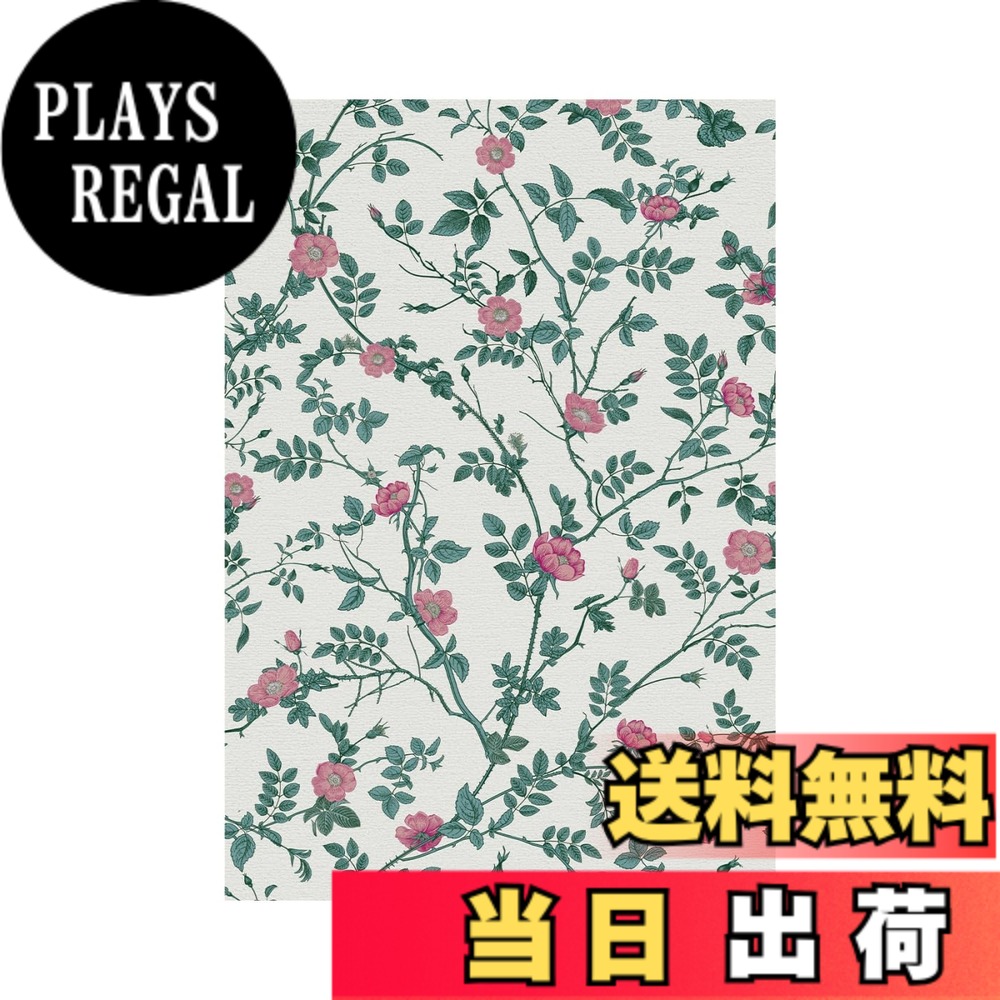商品情報商品の説明主な仕様 台紙を含めた全体の厚さは約0.27mmです。厚みのある壁紙なので、下地が目立たない美しい仕上がりです。貼り付けの際に気泡ができにくく、優れた耐久性と耐磨耗性を兼ね備えています。壁紙シールの表面には防水処理（特殊樹脂加工）が施されており、防水性に優れています。これにより、表面の汚れの浸透を軽減し、汚れにくくなっています。日常的な水性汚れは、サッと拭くだけで簡単に落とせます。リメイクシートの裏面にはマス目が入っており、はさみやカッターなどでご希望のサイズに裁断できます。台紙から剥がしてそのまま貼り付けられ、他の接着材や目地材は必要ありません。表面が強化された壁紙は退色しにくく、適度な粘着力で剥がしても跡が残りません。そのため、賃貸の部屋でも気軽にご利用いただけます。DIYでも簡単に施工可能で、専門業者に頼む手間や費用がかかりません。防水性があり汚れに強く、かわいらしい柄と豊かな色味が特徴です。リビングや部屋、玄関、古い家具など、さまざまな場所での使用がおすすめです。壁や戸棚、ドアにも簡単に貼れるため、あっという間に新しい雰囲気をお楽しみいただけます。