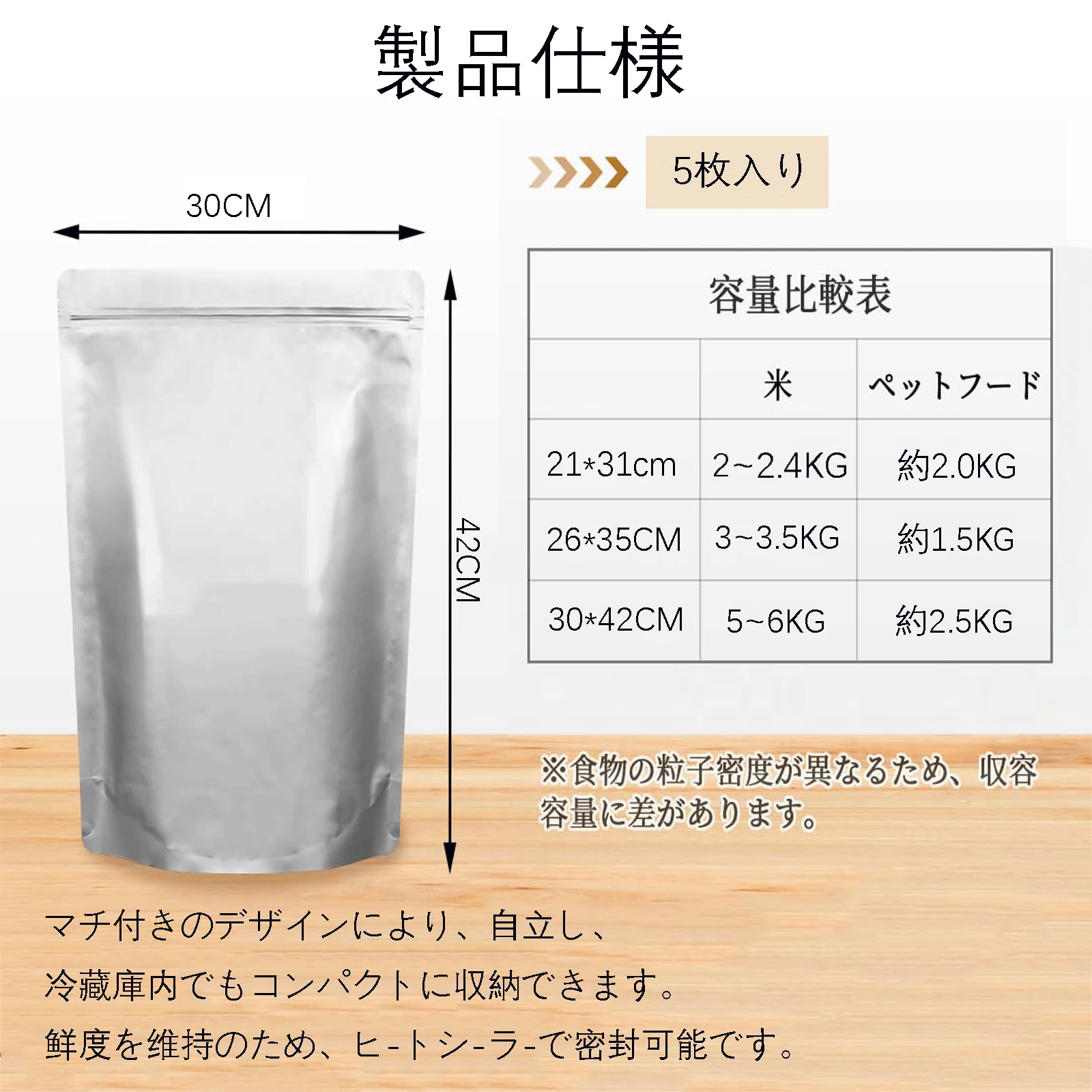 【送料無料】【Bookwarm】米袋 2kg 10枚入 米保存袋 お米保存袋 アルミ袋 特殊三層...