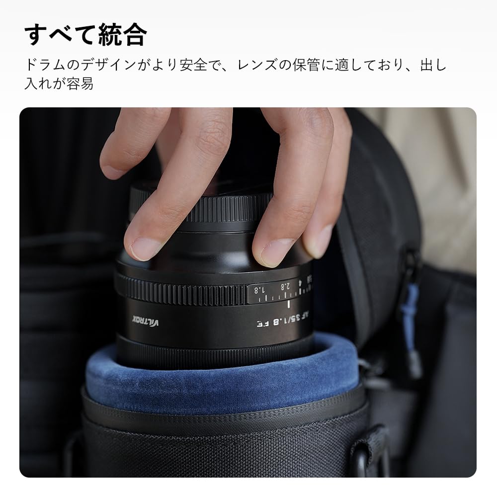 【送料無料】AMBITFUL 防塵・防水・防衝撃 厚手カメラレンズポーチケース ソニー/...