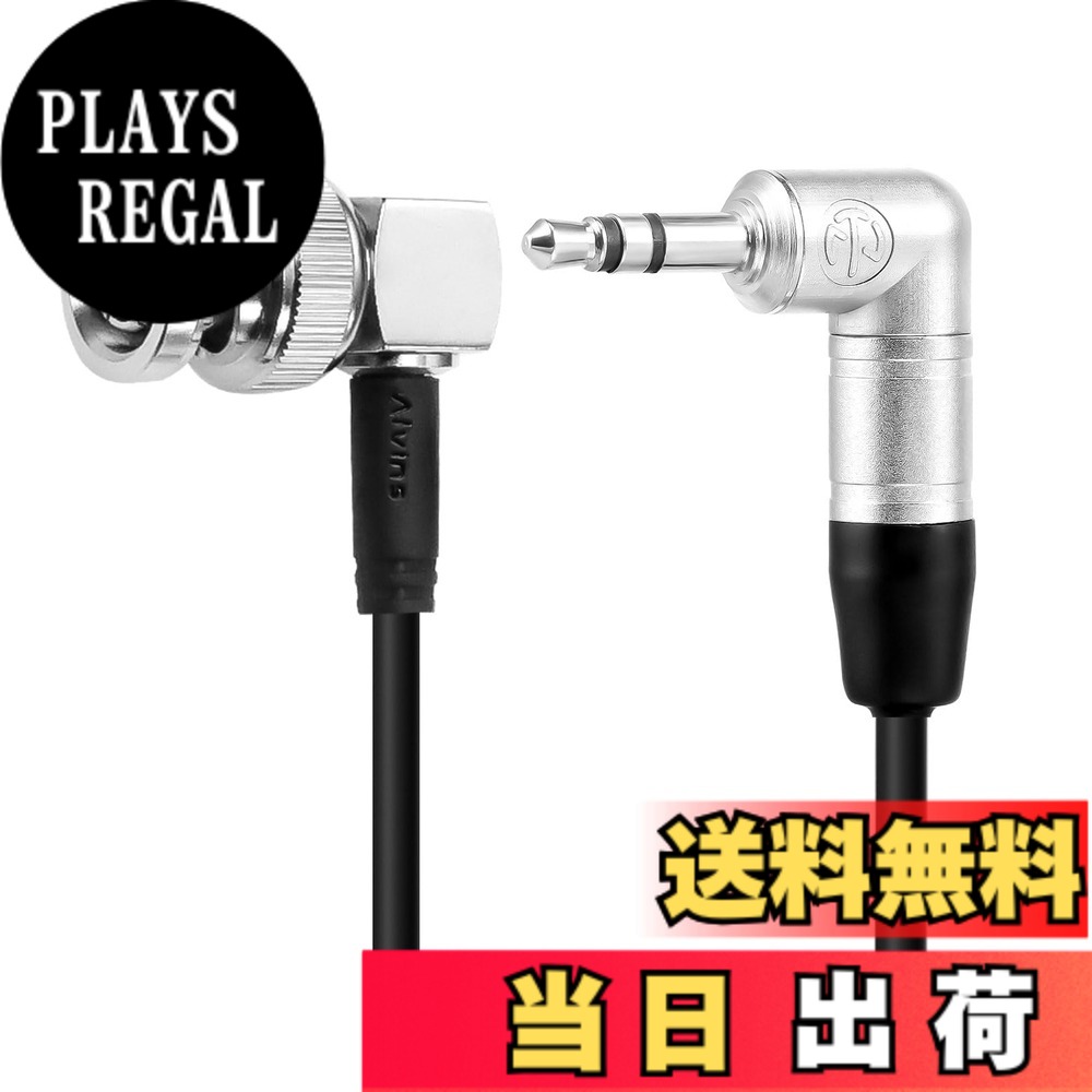 【送料無料】Alvin's Cables 3.5mm TRS - BNC タイムコードケーブル Canon for C70...